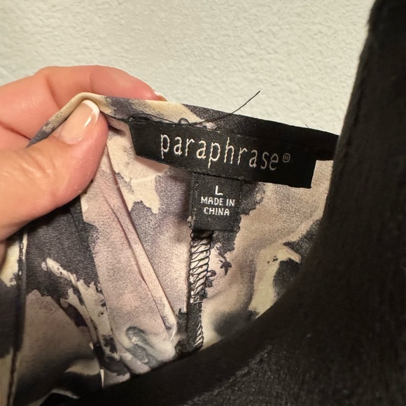 Paraphrase Blouse - winged sleeves - Picture 5 of 5